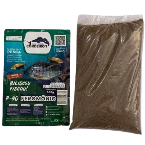 MASSA CORDEIRO´S PARA PESCA 500g -  VÁRIOS SABORES