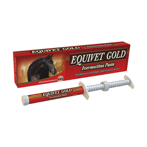 EQUIVET GOLD VERMÍFUGO PARA CAVALOS - 6.42g