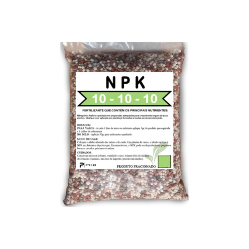ADUBO FERTILIZANTE NPK 10.10.10 - MANUTENÇÃO DE PLANTAS