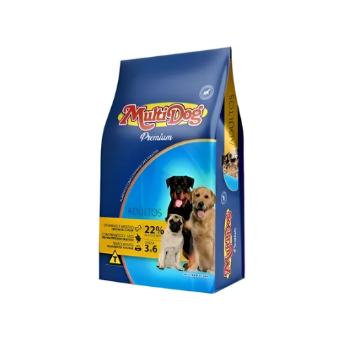RAÇÃO MULTIDOG PREMIUM - SABOR CARNE 15kg